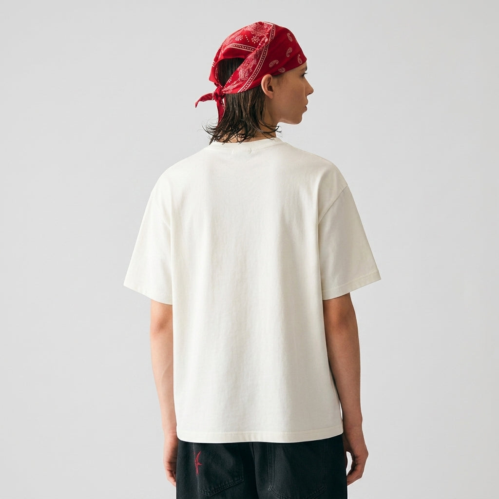 Stussy Block Sport Pigment Dyed T-Shirt Natural