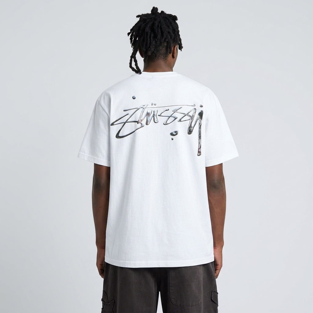 Stussy Mercury T-Shirt White