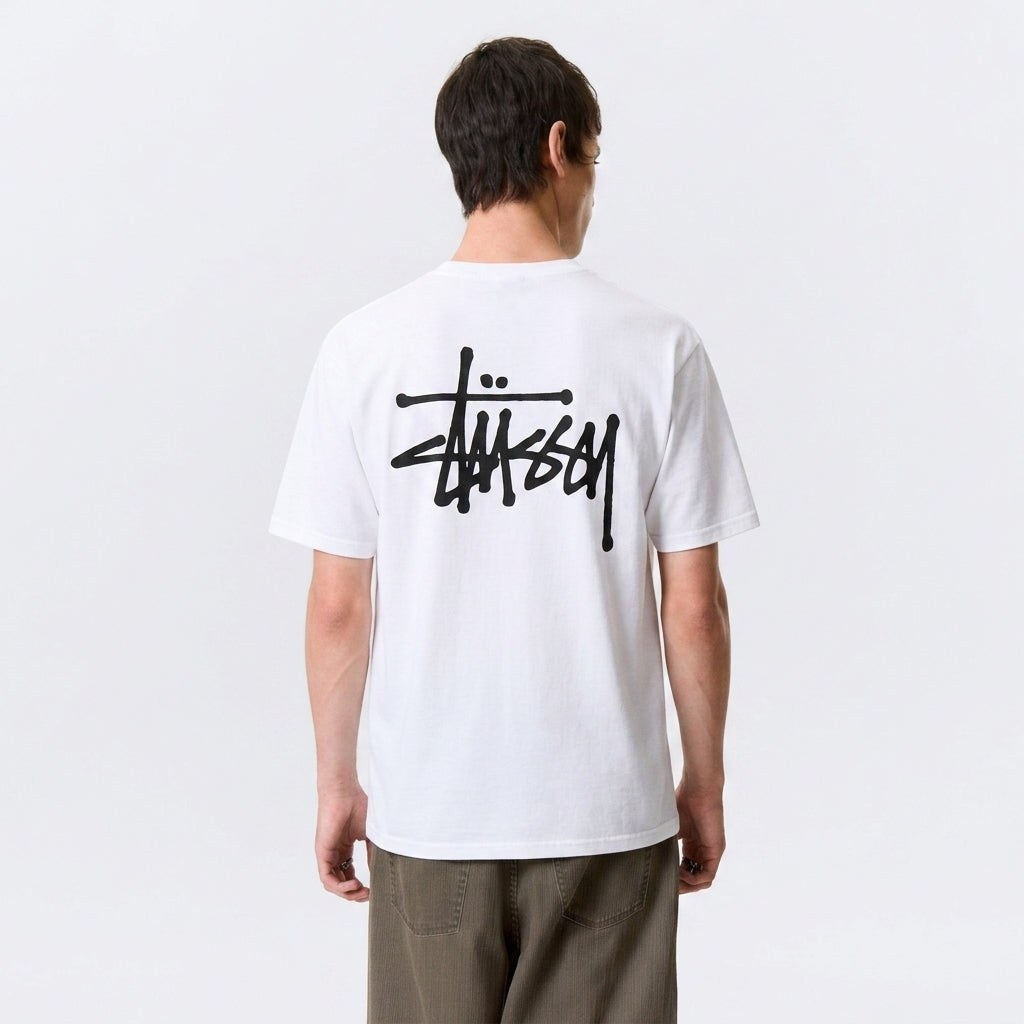 Stussy Basic T-Shirt White