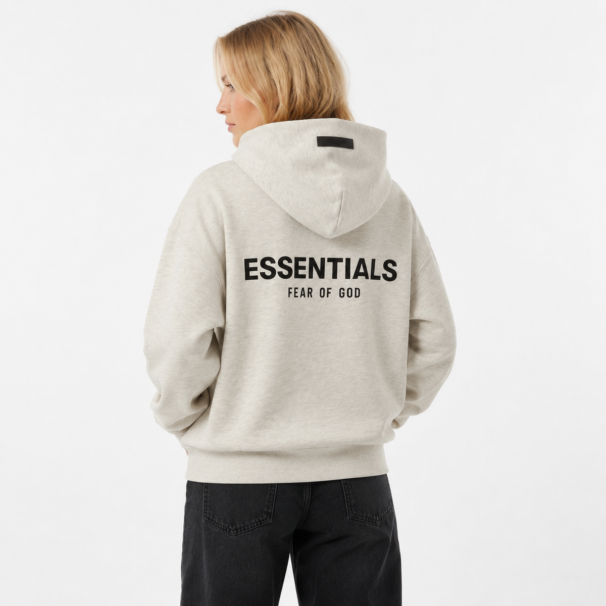 Fear of God Essentials Hoodie Light Oatmeal