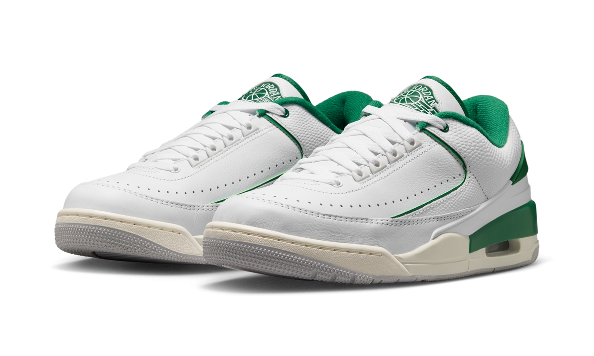 Air Jordan 2/3 White Pine Green