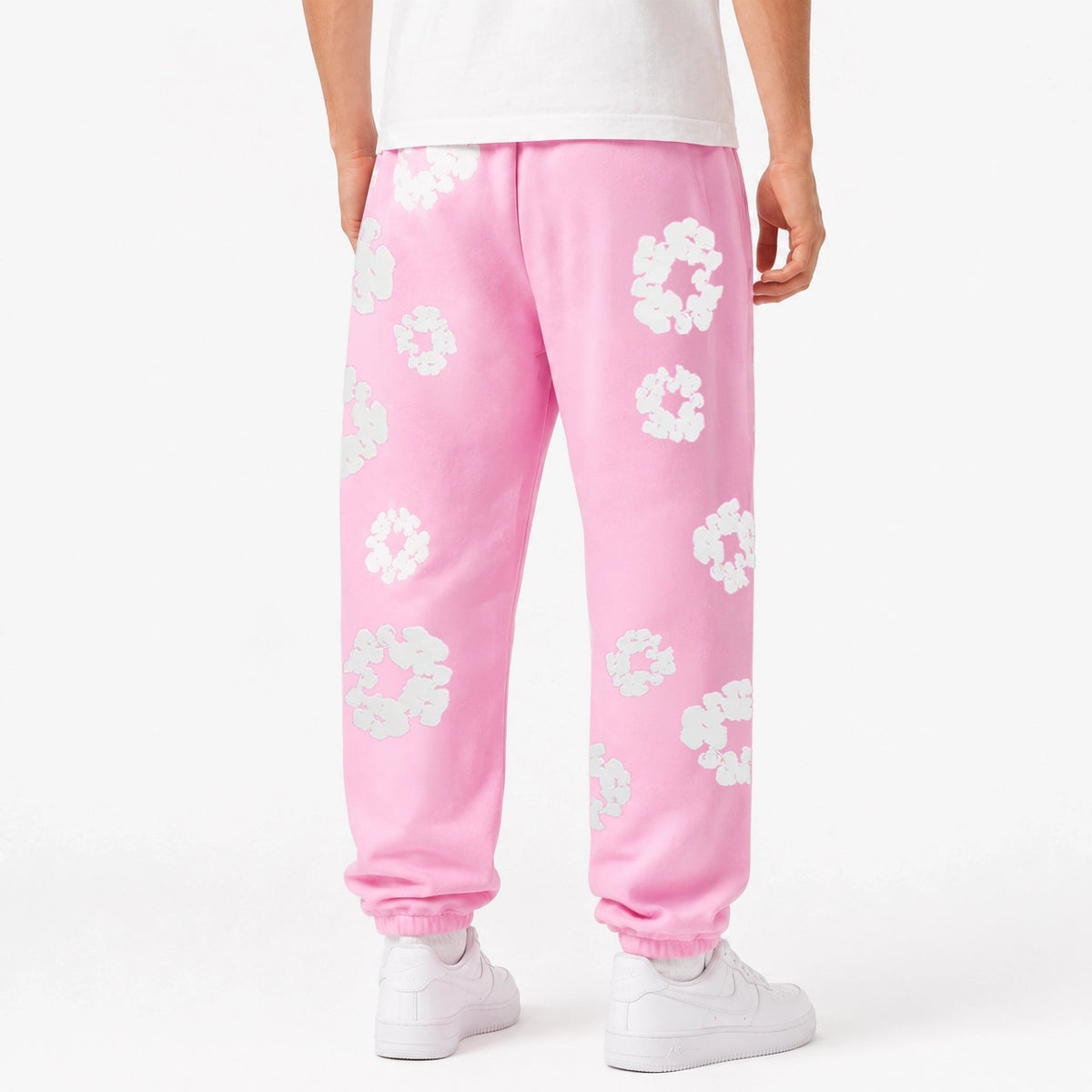 Denim Tears The Cotton Wreath Sweatpants Pink