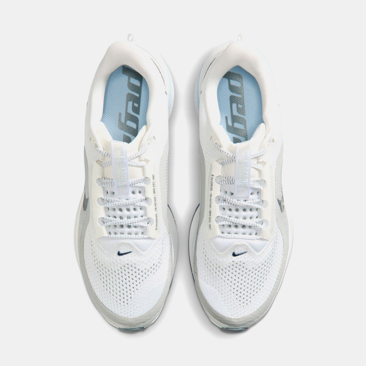 Nike Pegasus Premium Road Running Shoes White/Grey Fog/Hydrogen Blue/Aluminum