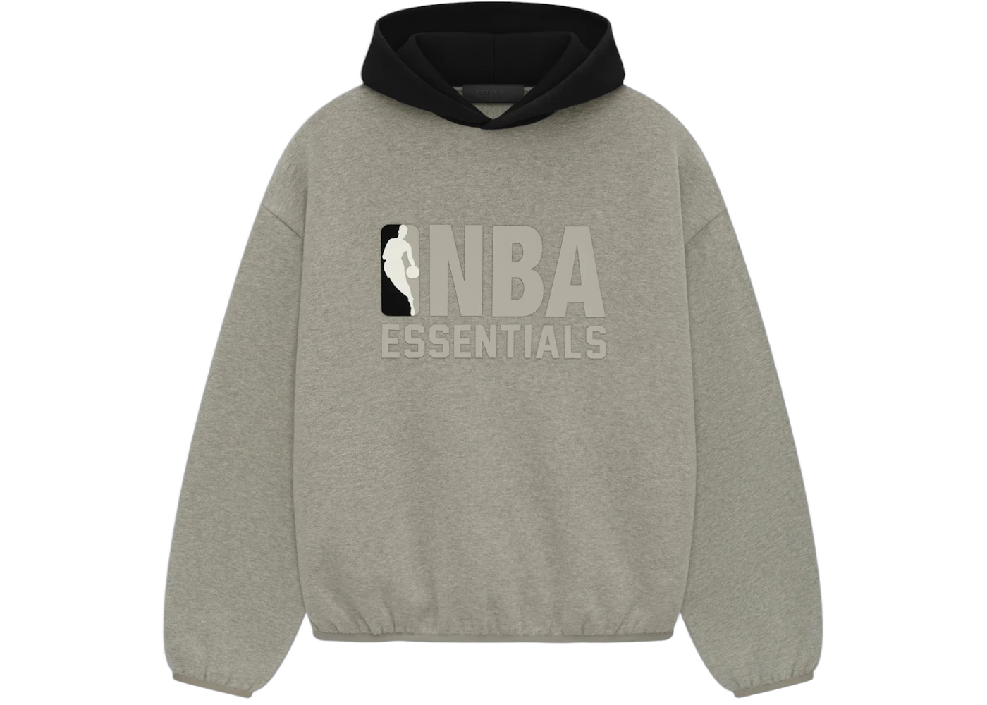 Fear of God Essentials NBA Hoodie Warm Heather/Black