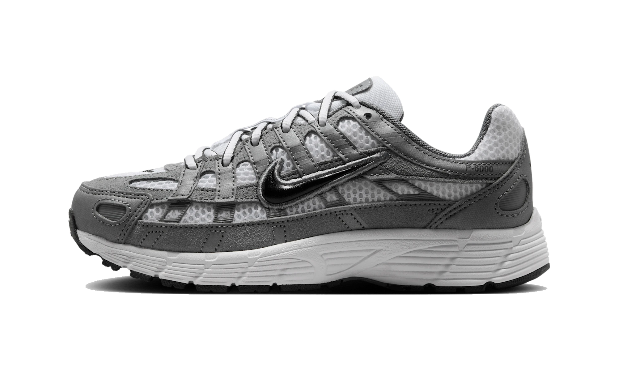 Nike P-6000 White/Metallic Cool Grey/Cool Grey/Black