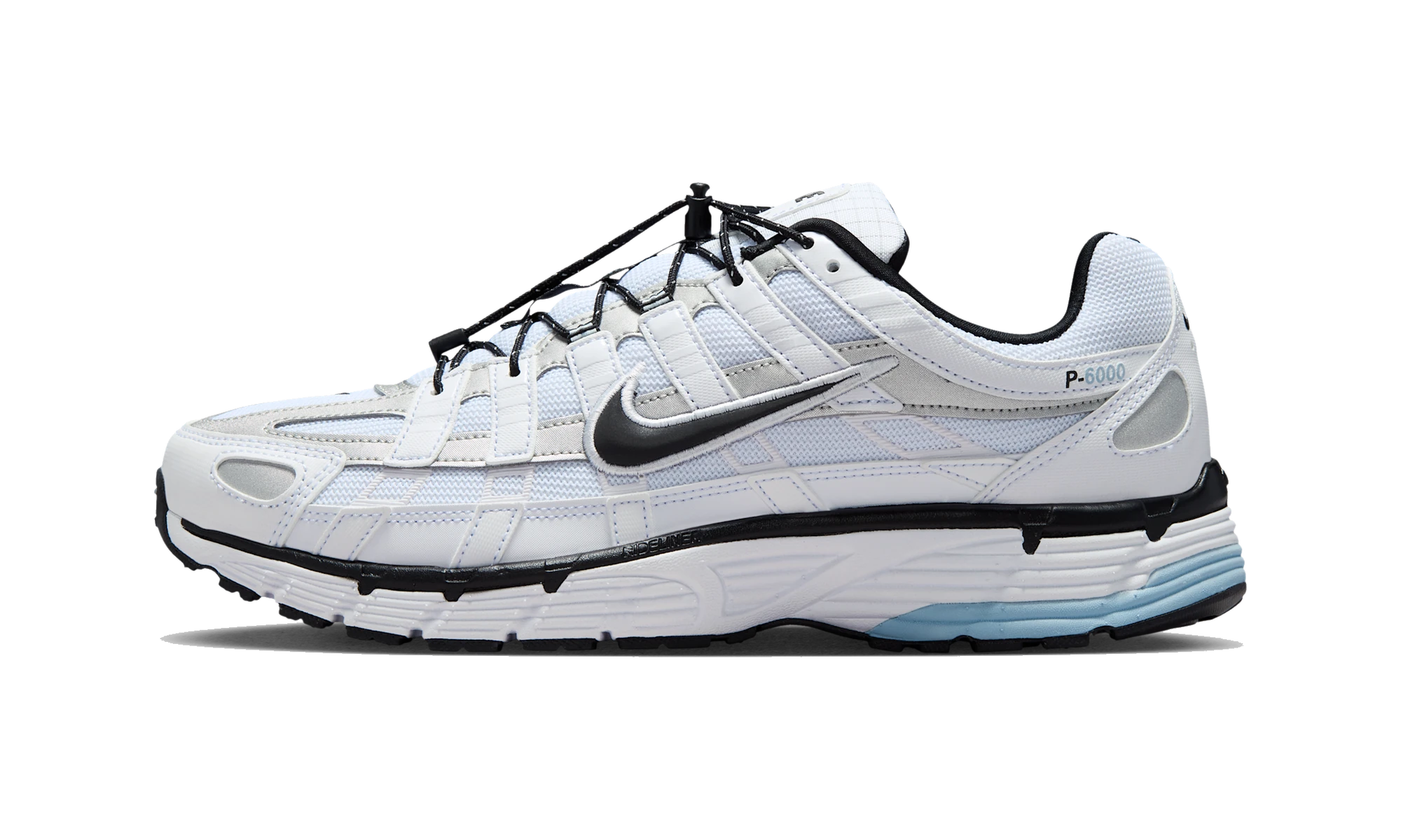 Nike P-6000 White/Light Armoury Blue/Metallic Silver/Black