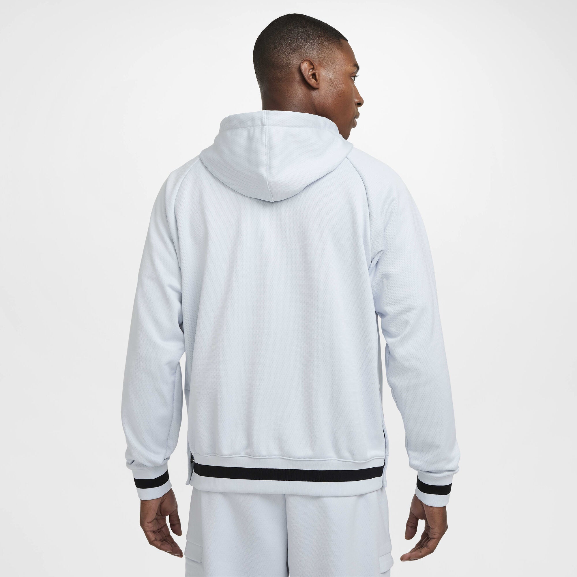 Nike DNA Therma-FIT 1/4-Zip Basketball Hoodie Pure Platinum/Black - Sneak