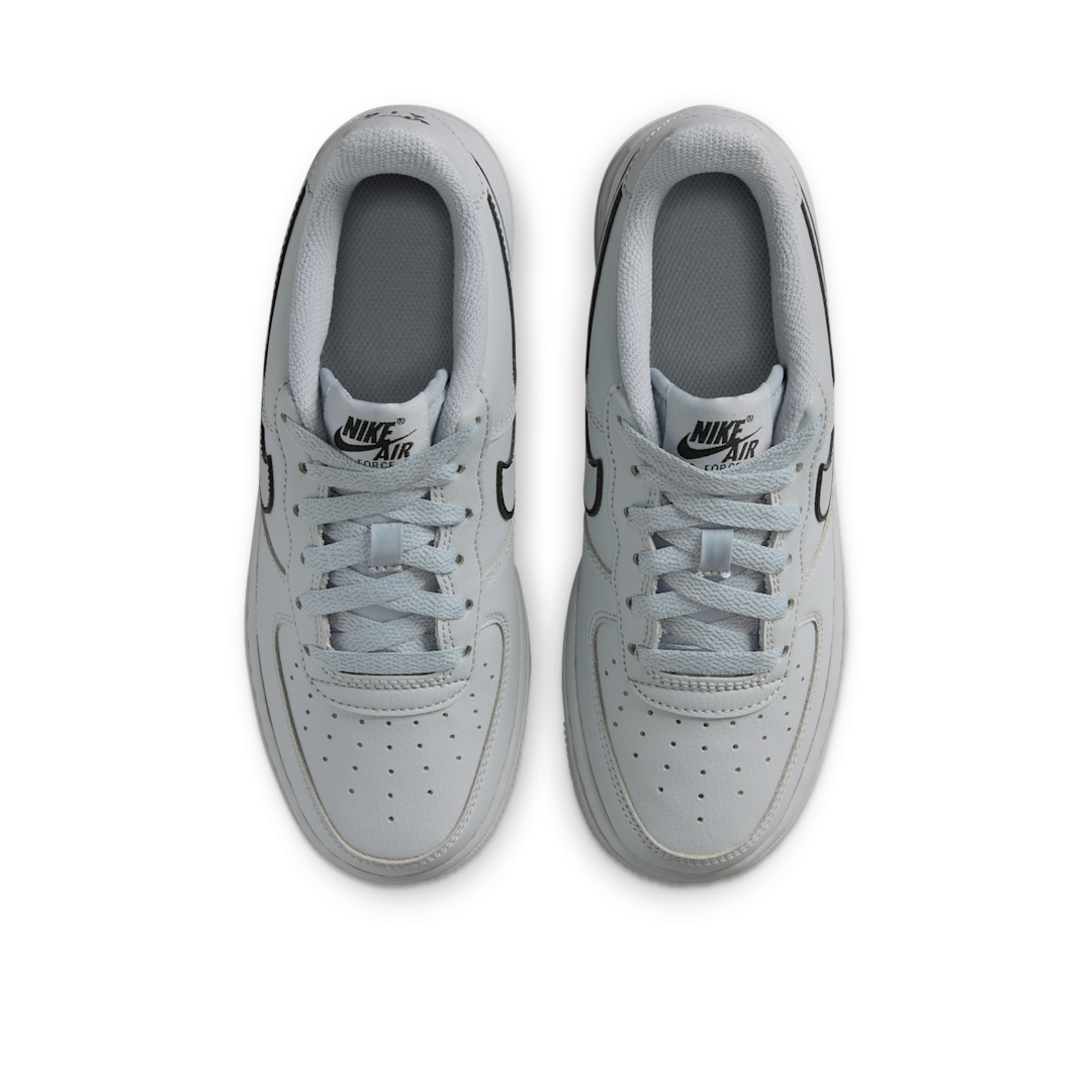 Nike Air Force 1 Light Smoke Grey Black - Sneak