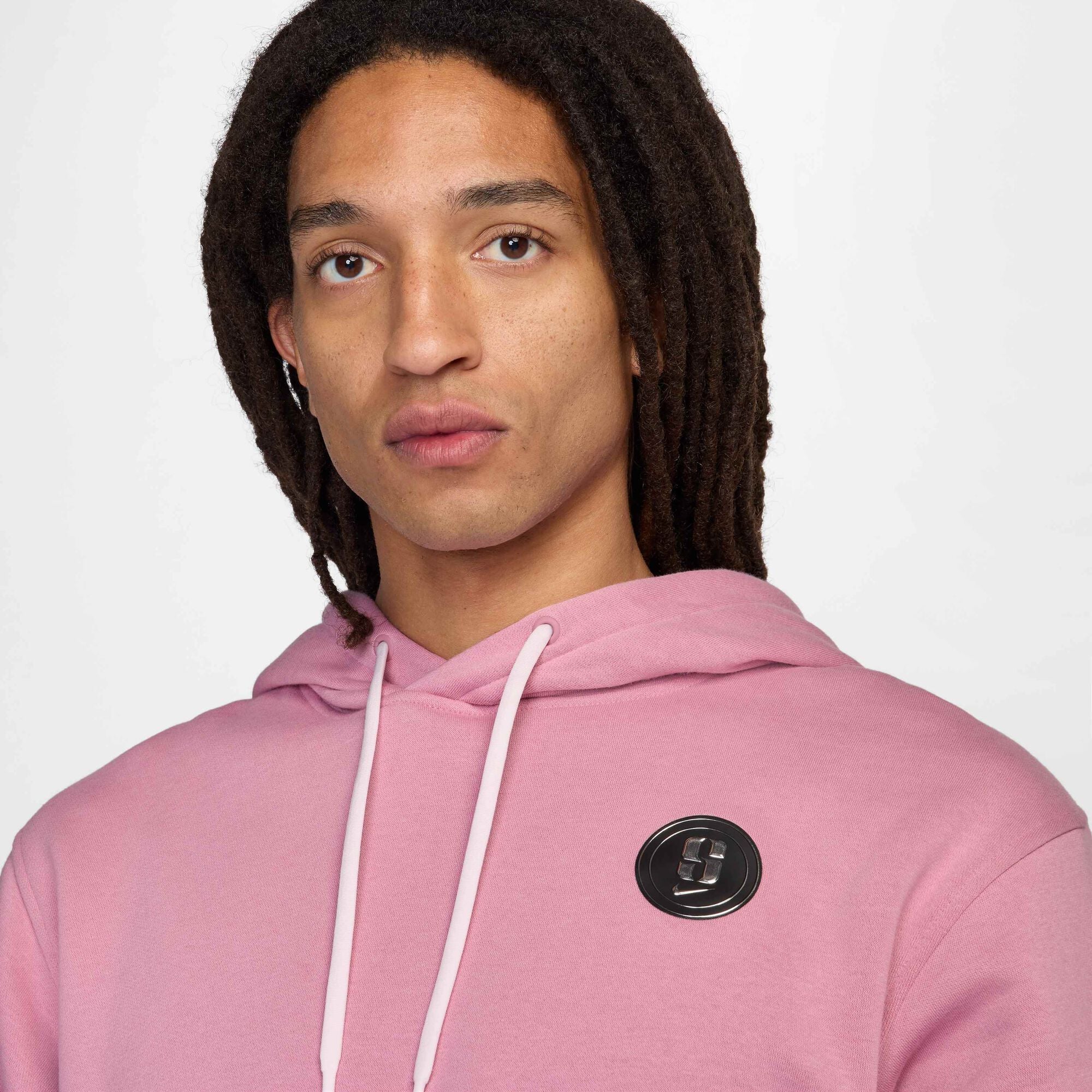 Sabrina Fleece Basketball Hoodie Elemental Pink/Pink Foam/Black