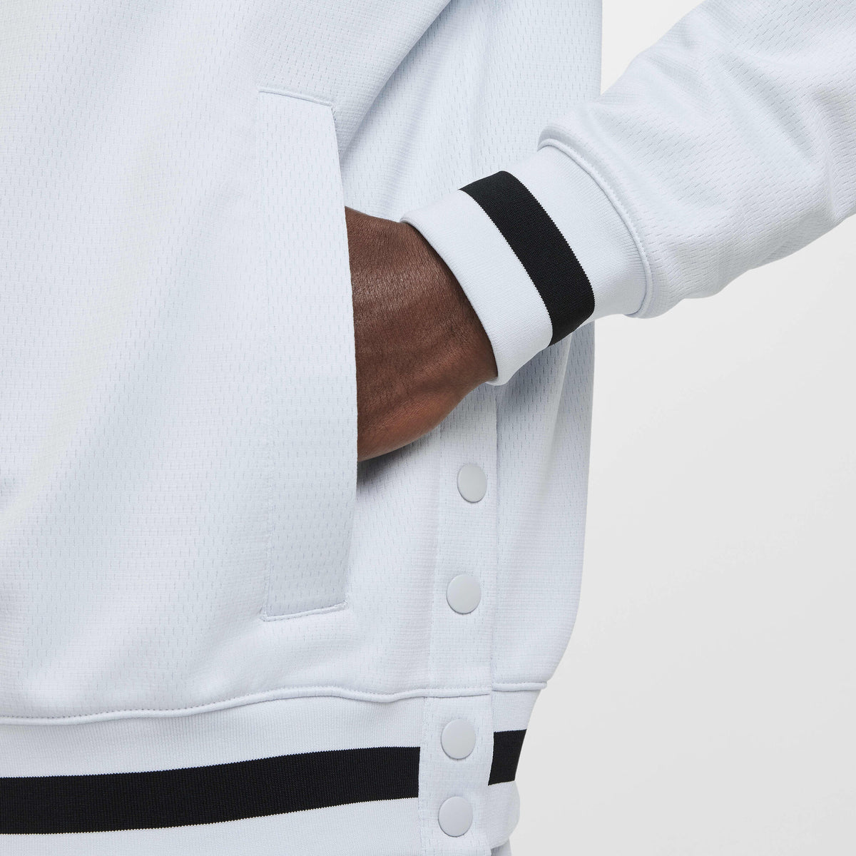 Nike DNA Therma-FIT 1/4-Zip Basketball Hoodie Pure Platinum/Black - Sneak