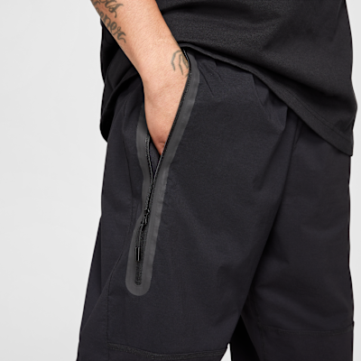 Nike Tech Woven Oversized Pants Black