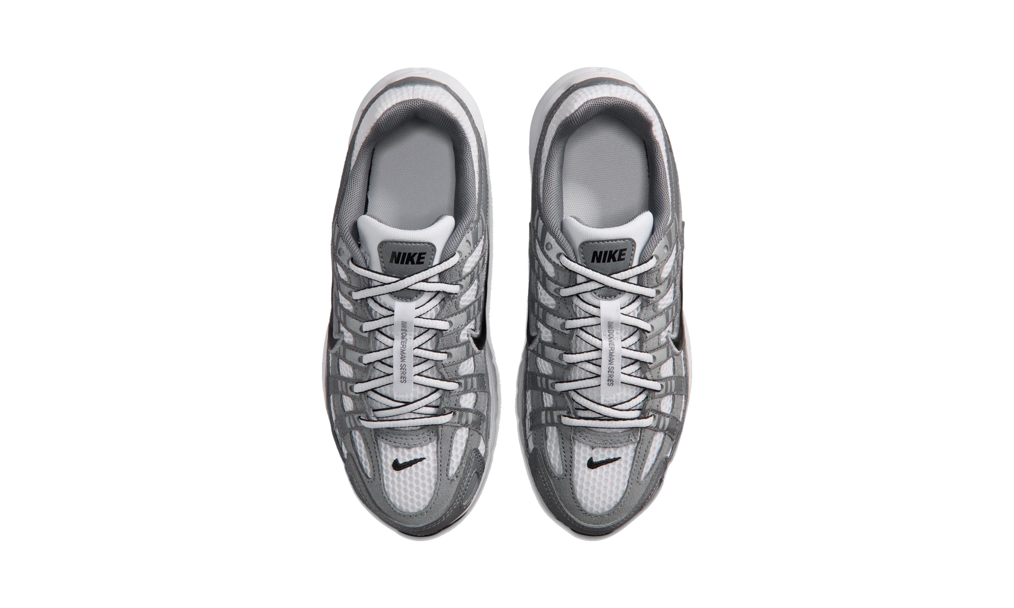 Nike P-6000 White/Metallic Cool Grey/Cool Grey/Black