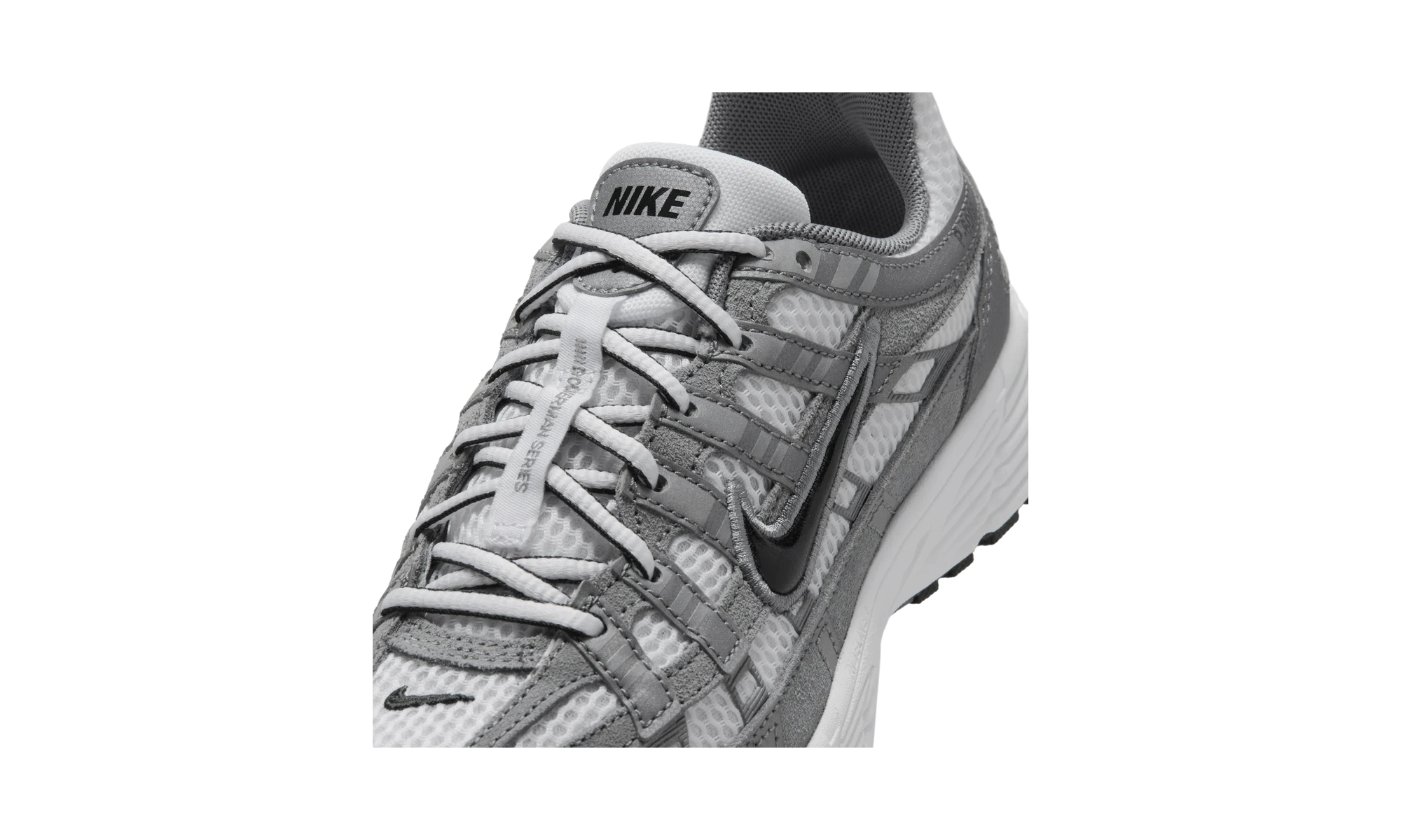 Nike P-6000 White/Metallic Cool Grey/Cool Grey/Black