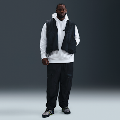 Nike Club Men's Pullover Fleece Hoodie White/White/Black