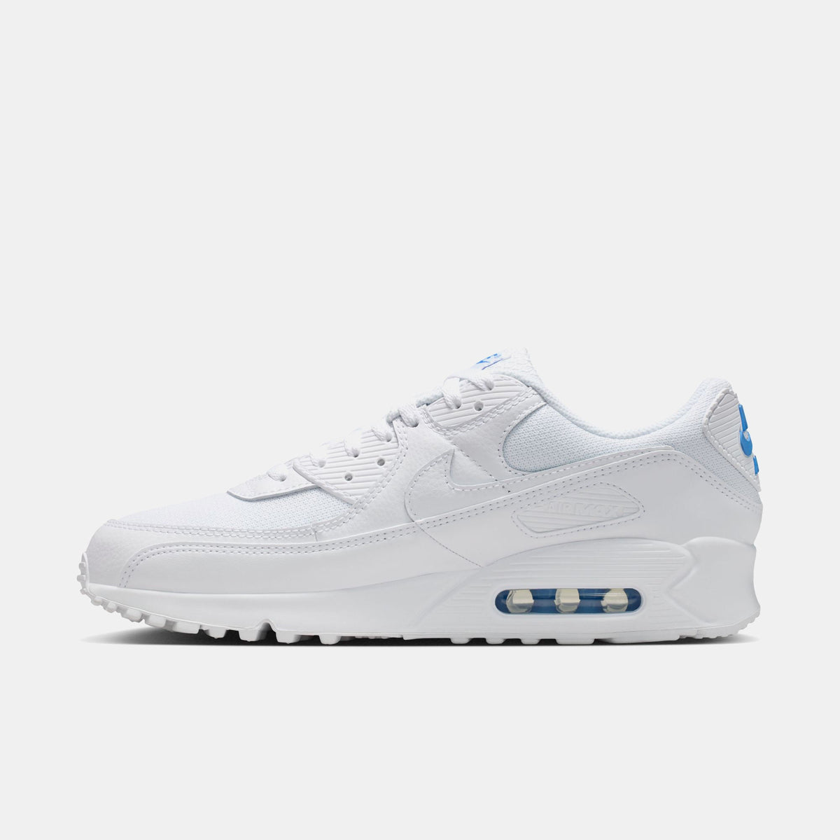 Nike Air Max 90 White/White/Blue Crystal