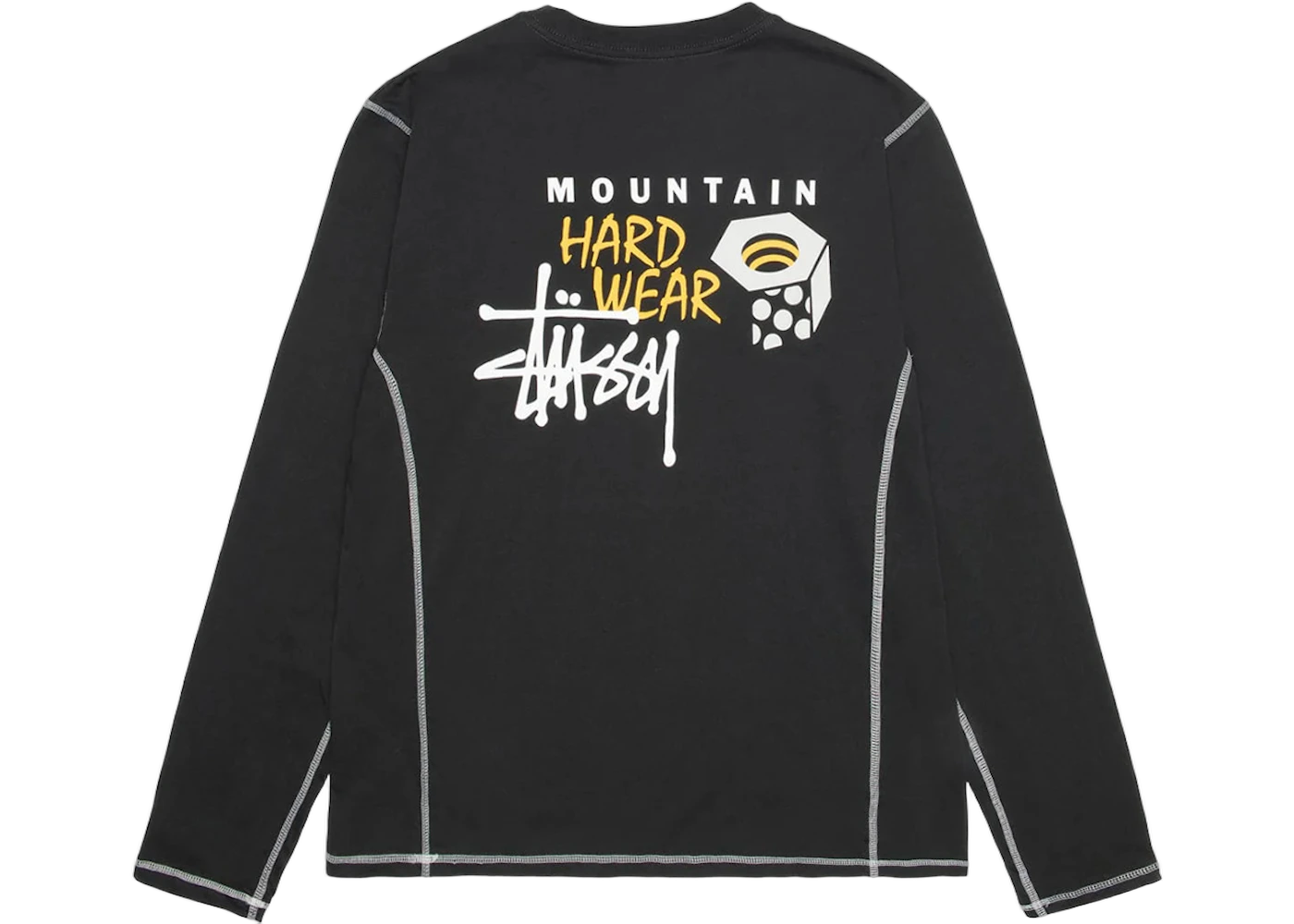 Stussy x Mountain Hardwear L/S Tee Stealth Grey, Stealth Grey (stussy-x-mountain-hardwear-l-s-tee-stealth-grey)