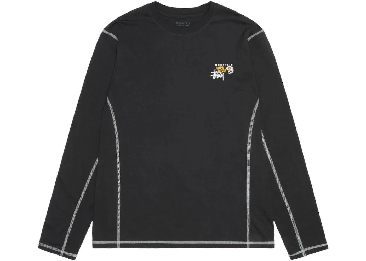 Stussy x Mountain Hardwear L/S Tee Stealth Grey, Stealth Grey (stussy-x-mountain-hardwear-l-s-tee-stealth-grey)