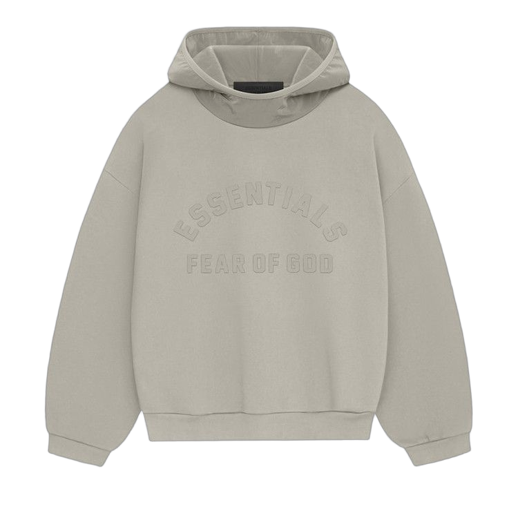 Fear of God Essentials Nylon Fleece Hoodie Seal/Seal