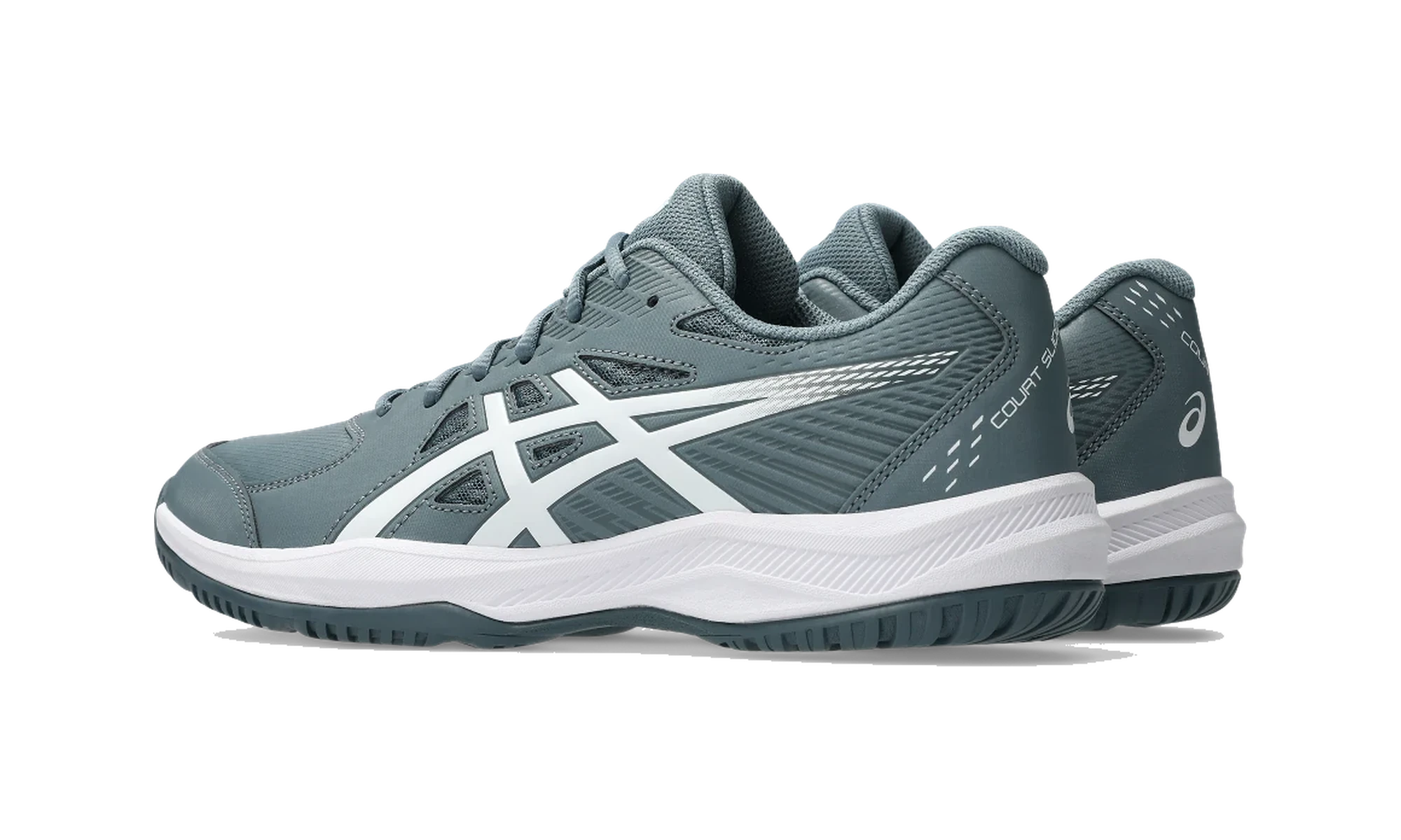 ASICS Court Slide 4 Ironclad White