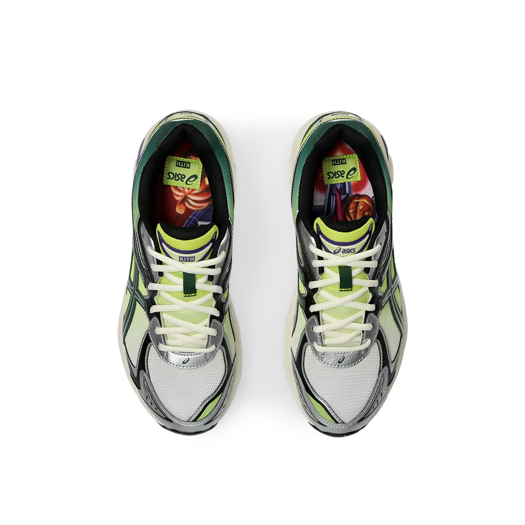 ASICS GT-2160 Kith Marvel Villains Green Goblin Sealed Box (Comic Included), Green/Silver-Cream-Black (1203A660-100)