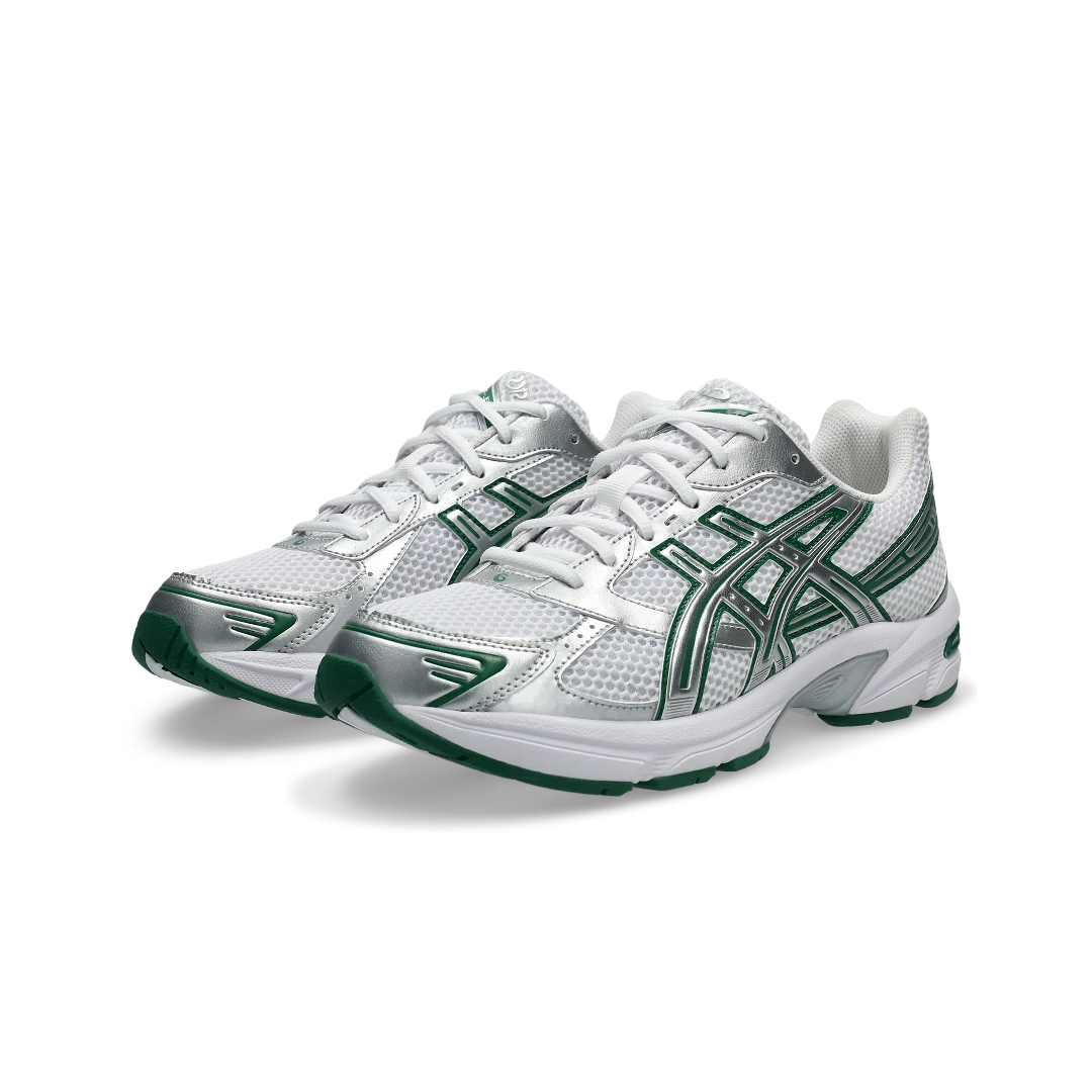 ASICS Gel-1130 White Silver Green, White/Silver/Green (1203A701-100)