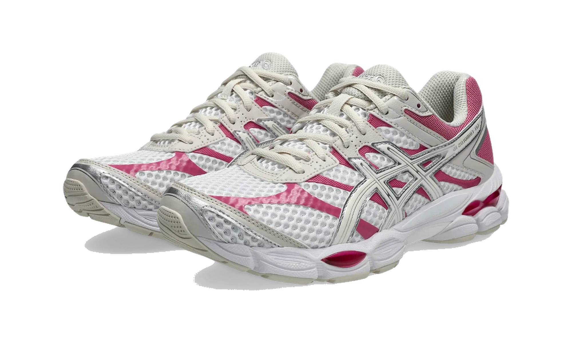 ASICS Gel-Cumulus 16 White Cream Pink