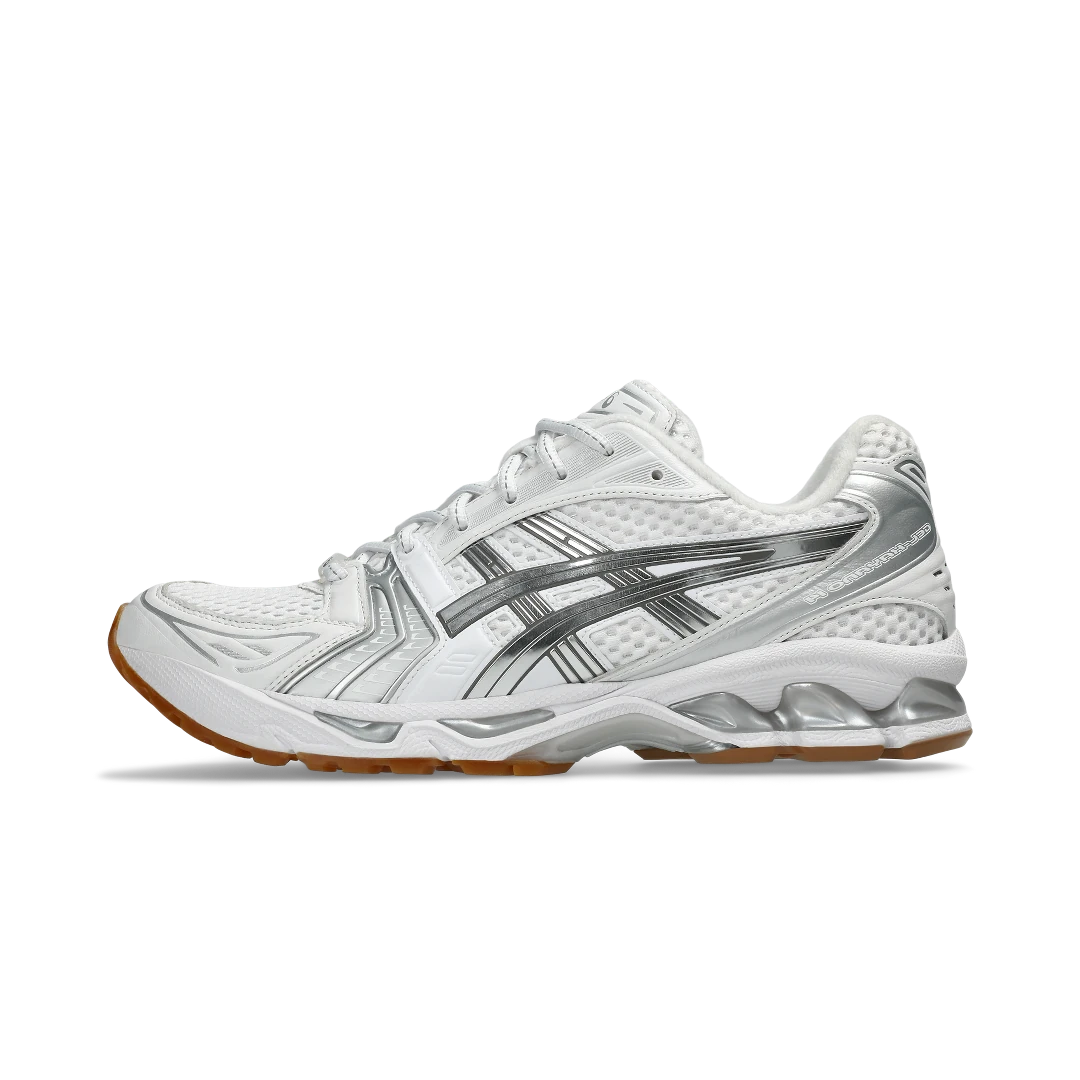 ASICS Gel-Kayano 14 A.P.C. White Pure Silver, White/Pure Silver (1203A727-100)