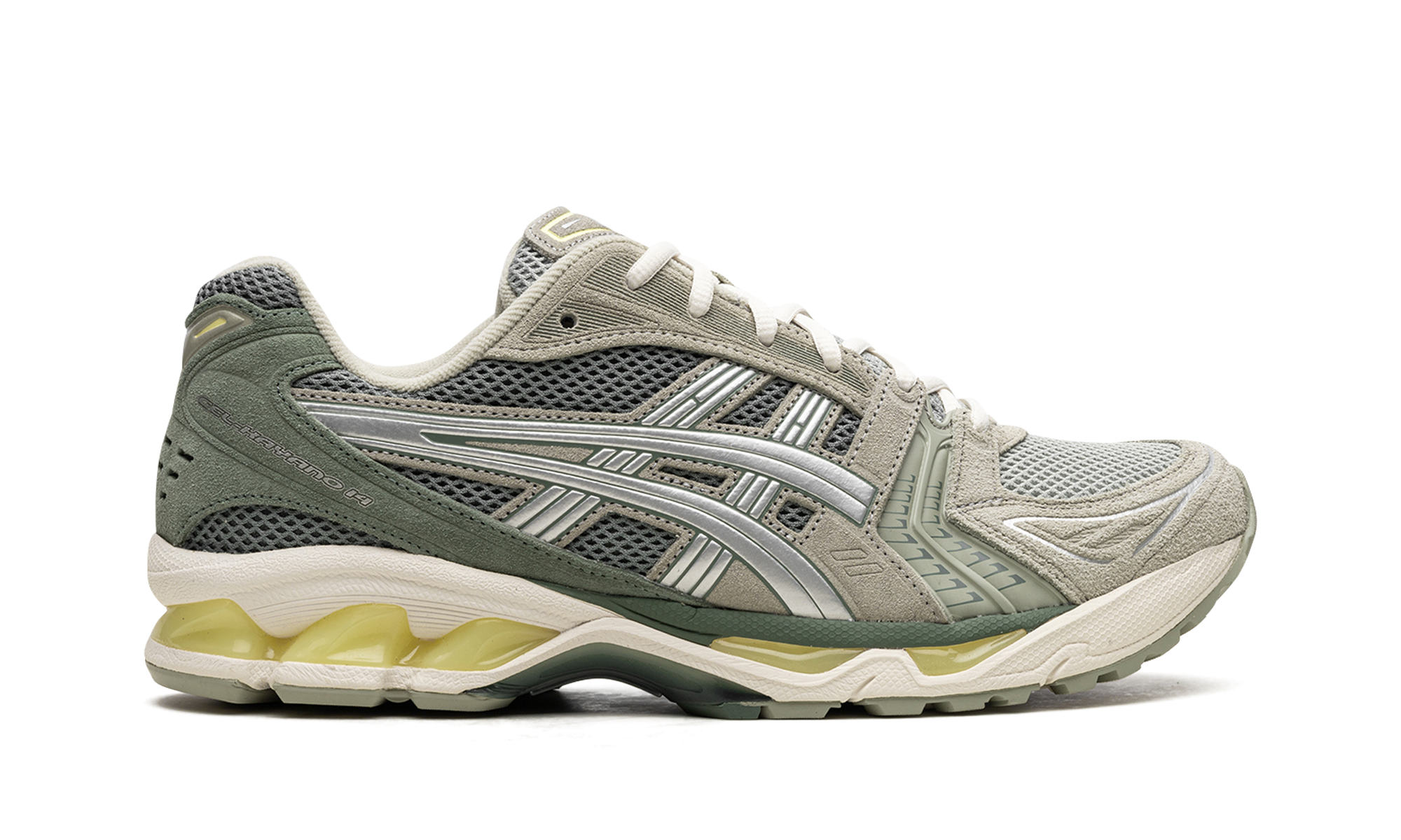 ASICS Gel-Kayano 14 Olive Grey Pure Silver