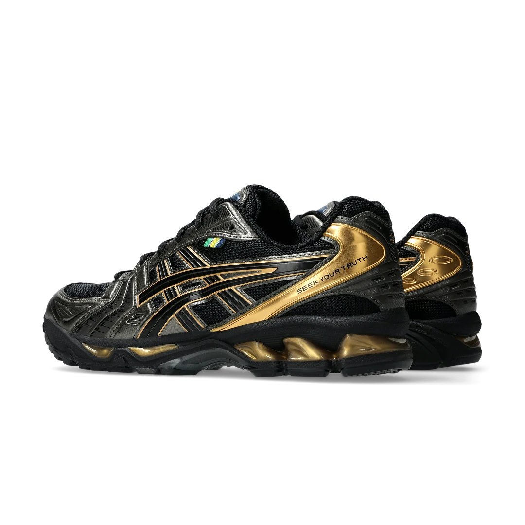 ASICS Gel-Kayano 14 Senna Lotus, Black/Metallic Gold (1203A860-001)