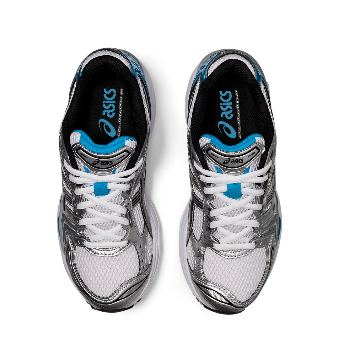 ASICS Gel-Kayano 14 White Aizuri Blue, White/Aizuri Blue (1202A056-108)