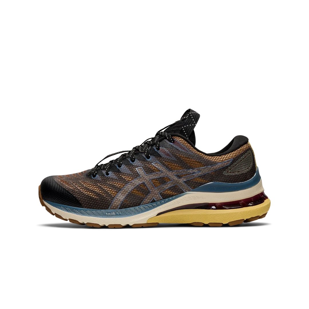 ASICS Gel-Kayano 28 Anthracite Antique Gold, Anthracite/Antique Gold (1202A261-001)