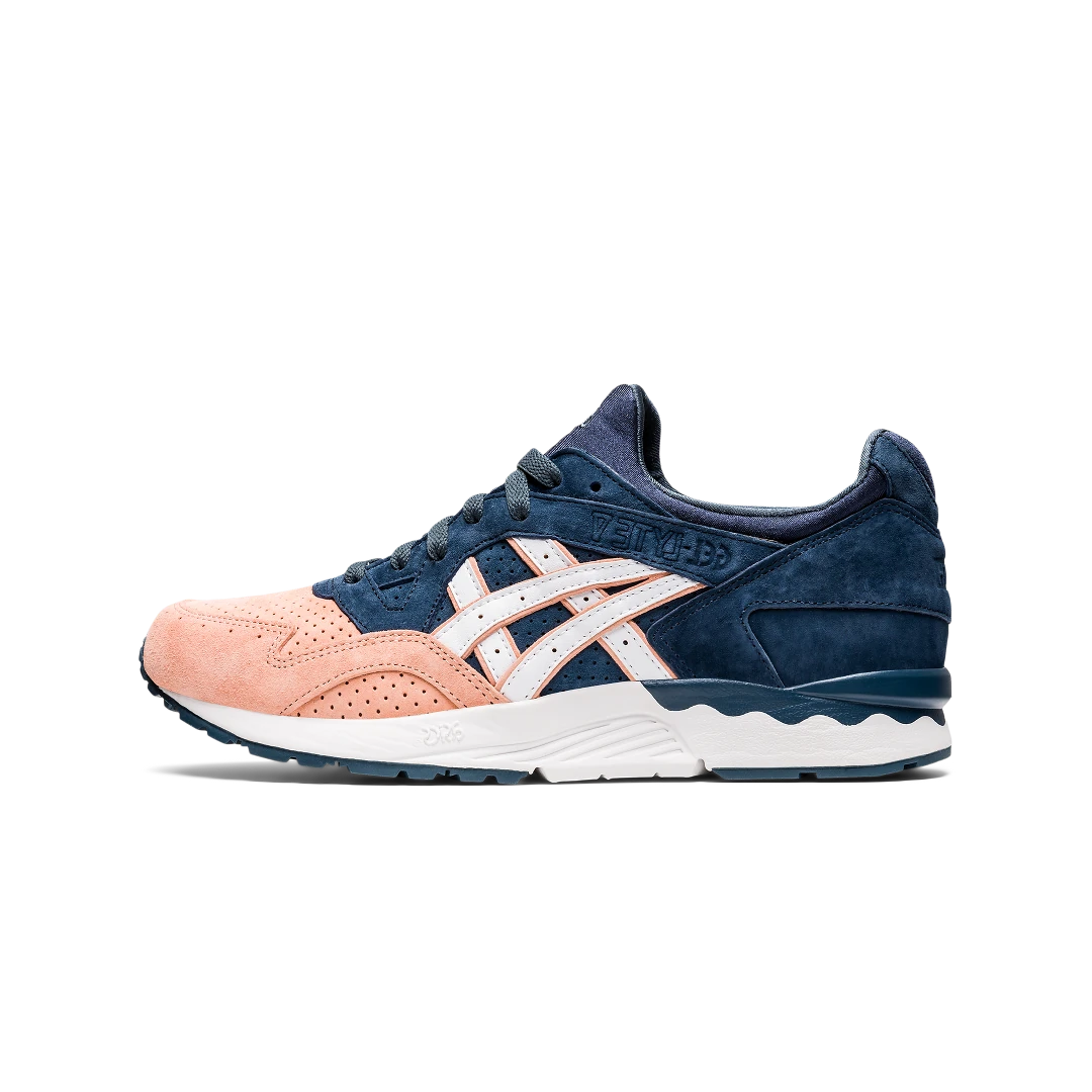 ASICS Gel-Lyte V Kith Salmon Toe, Blue/Salmon (1201A542-700)