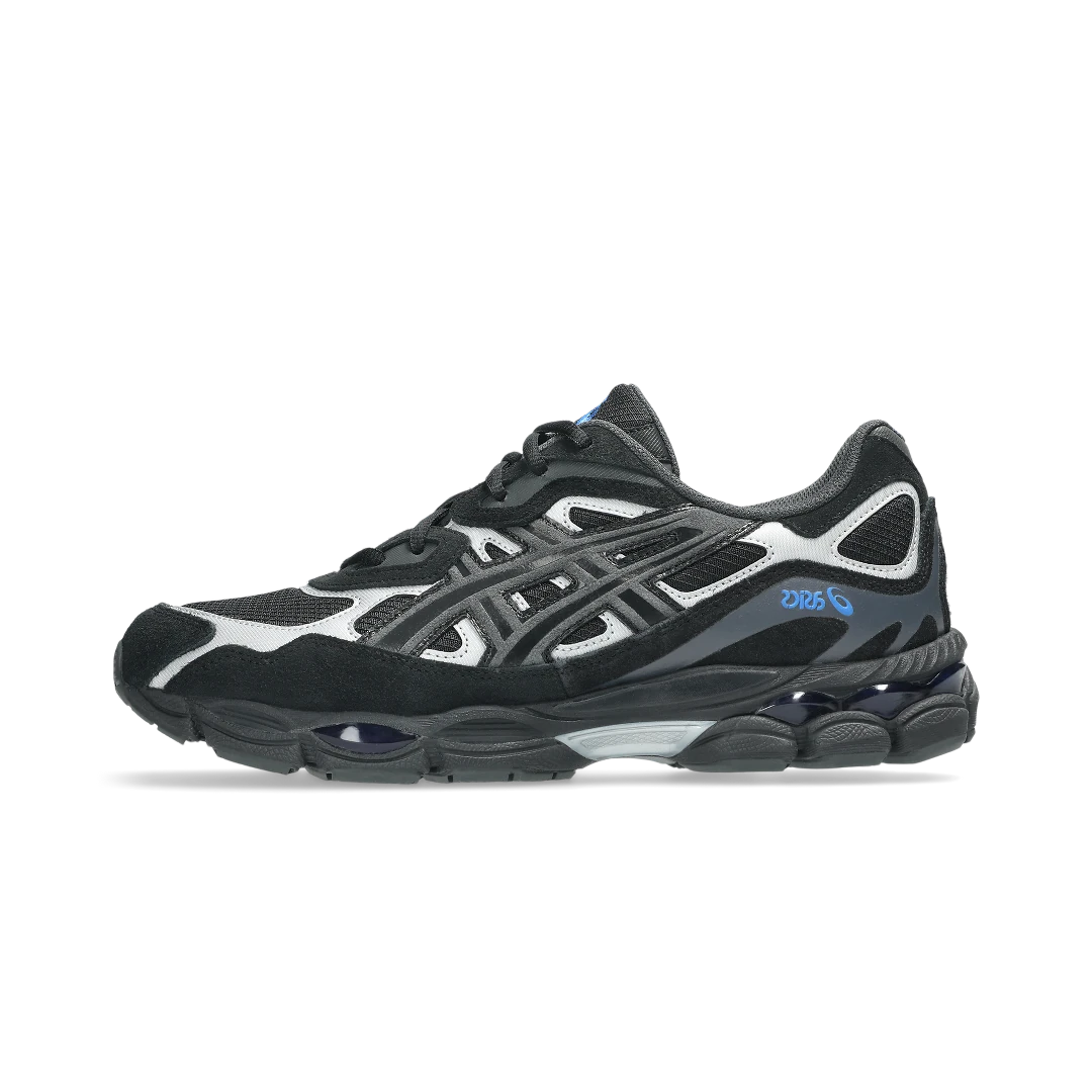 ASICS Gel-NYC Black Graphite Grey Blue