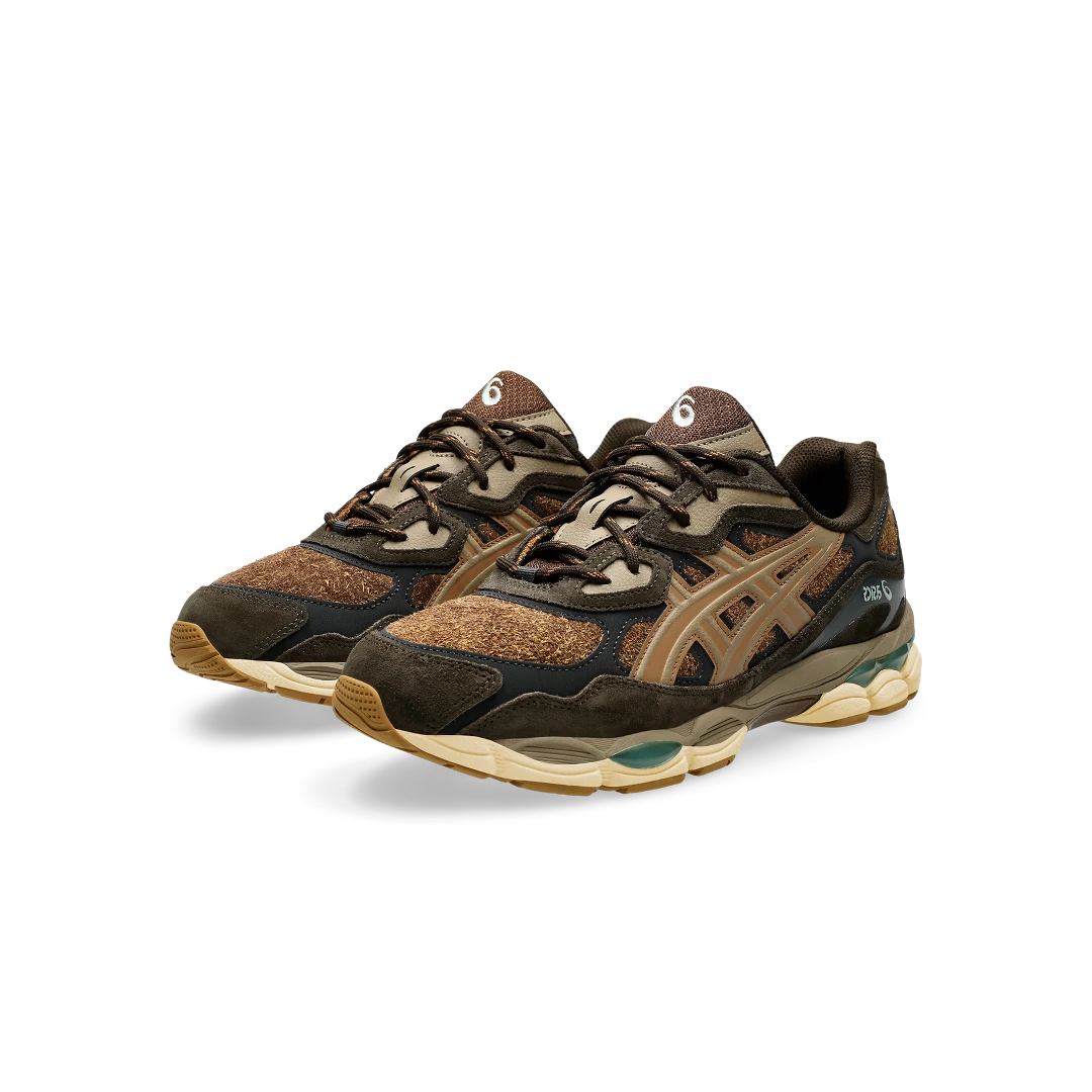 ASICS Gel-NYC Brown Storm Tan Presidio, Brown Storm/Tan Presidio (1203A477-200)