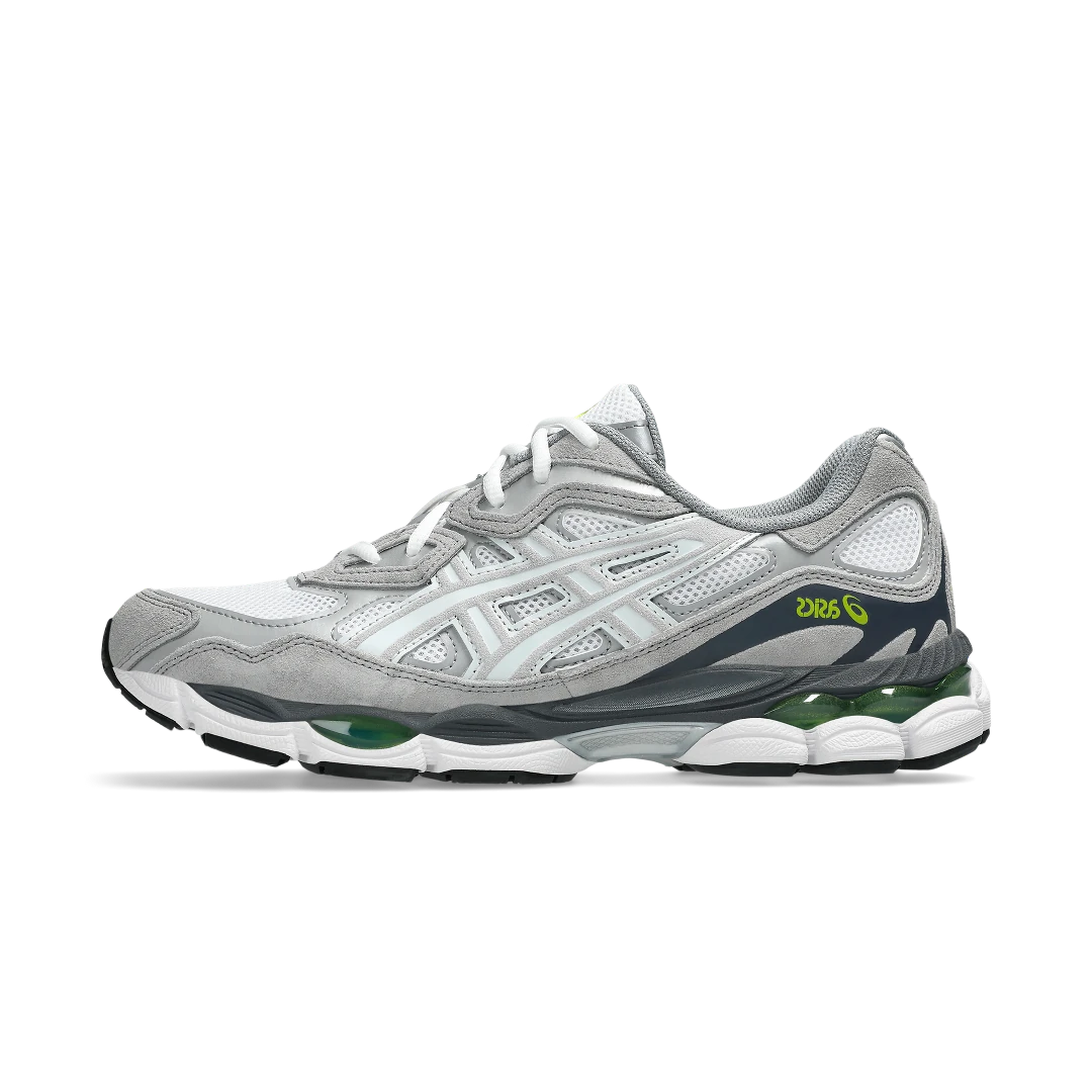 ASICS Gel-NYC White Glacier Grey, White/Glacier Grey (1203A383-109)