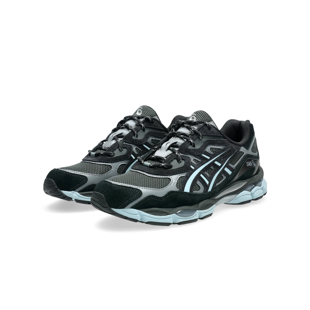 ASICS Gel-NYC atmos Laguna Gem Blue Topaz, Black/Starlight Blue (1203A577-001)