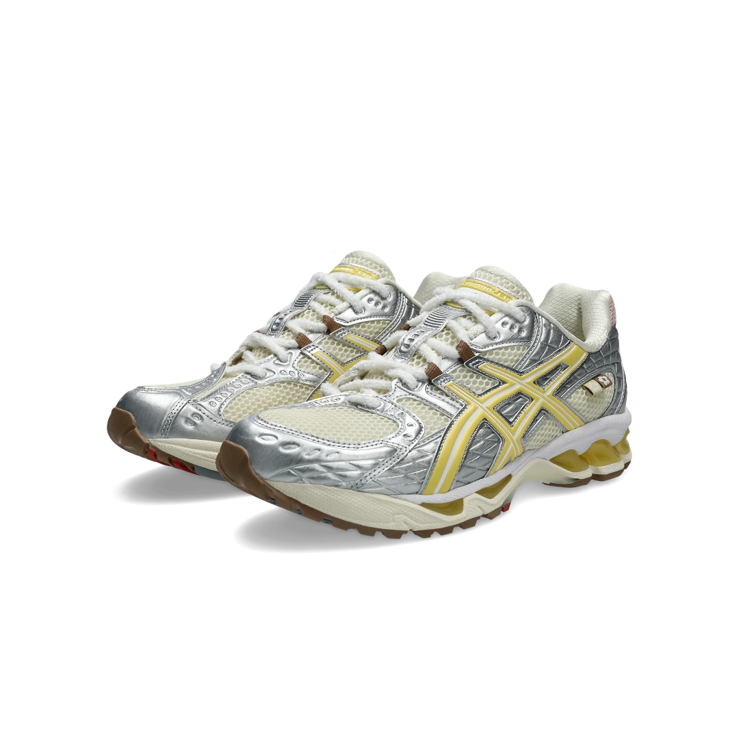 ASICS Gel-Nimbus 10.1 Vandy The Pink x atmos Banana Split Banana, Ivory/Pineapple Juice (1203A865-752)