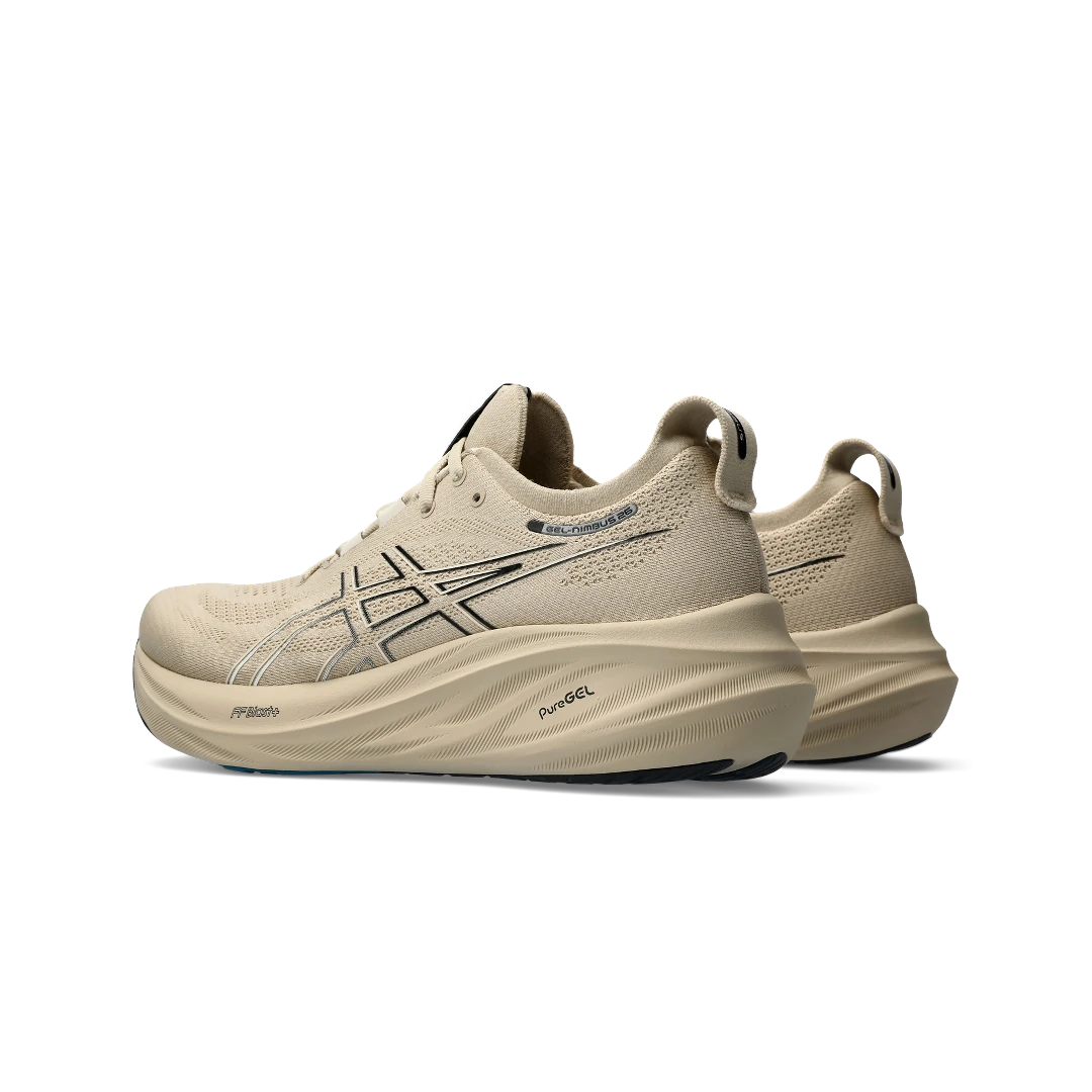 ASICS Gel-Nimbus 26 Feather Grey Black, Feather Grey/Black (1011B794-021)