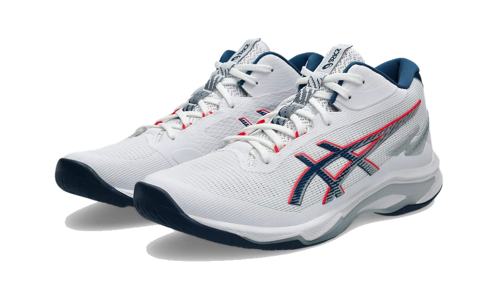 ASICS Netburner Ballistic FF MT 4 White Mako Blue