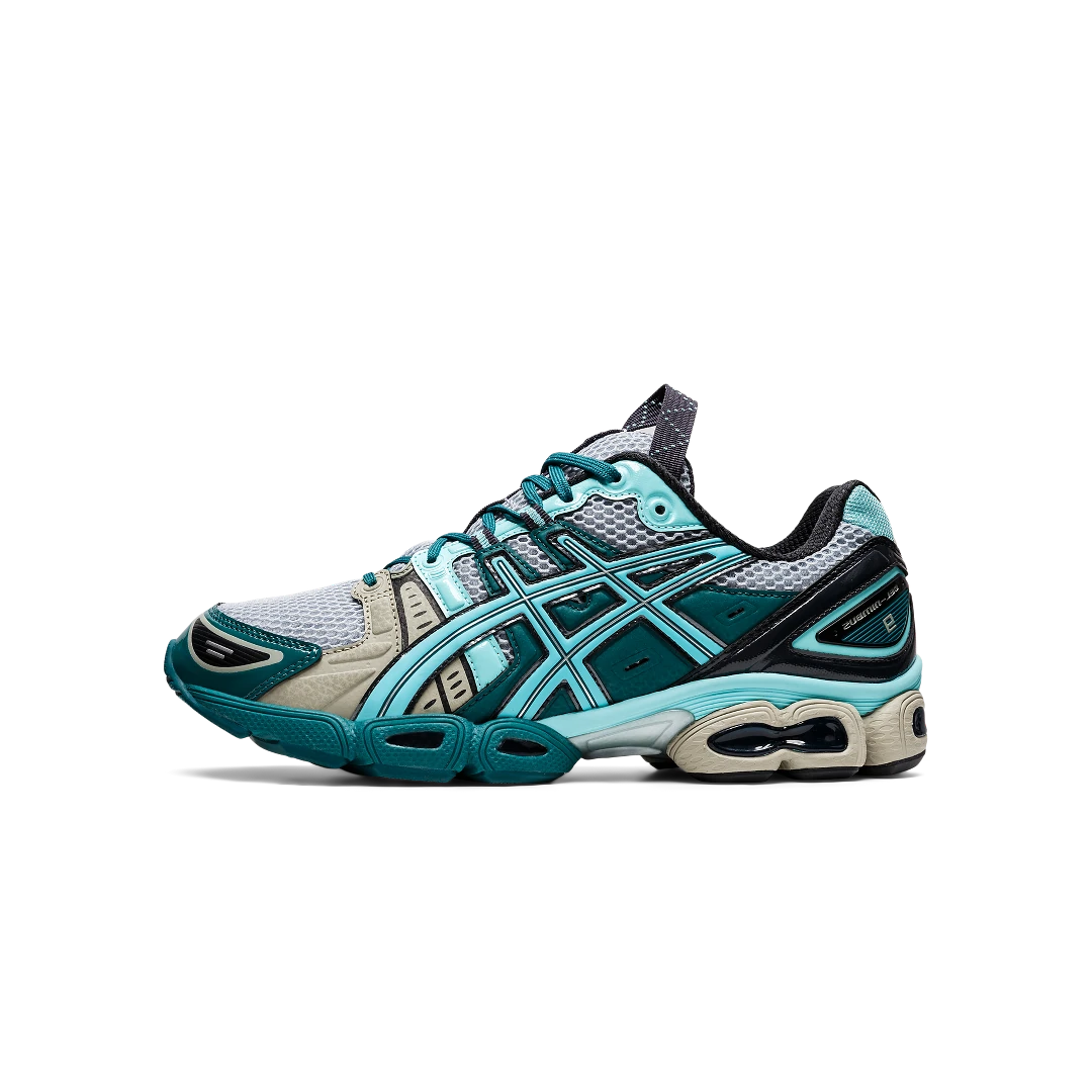 ASICS UB3-S Gel-Nimbus 9 Kiko Kostadinov Piedmont Grey Aruba Blue, Piedmont Grey/Aruba Blue (1201A442-020)