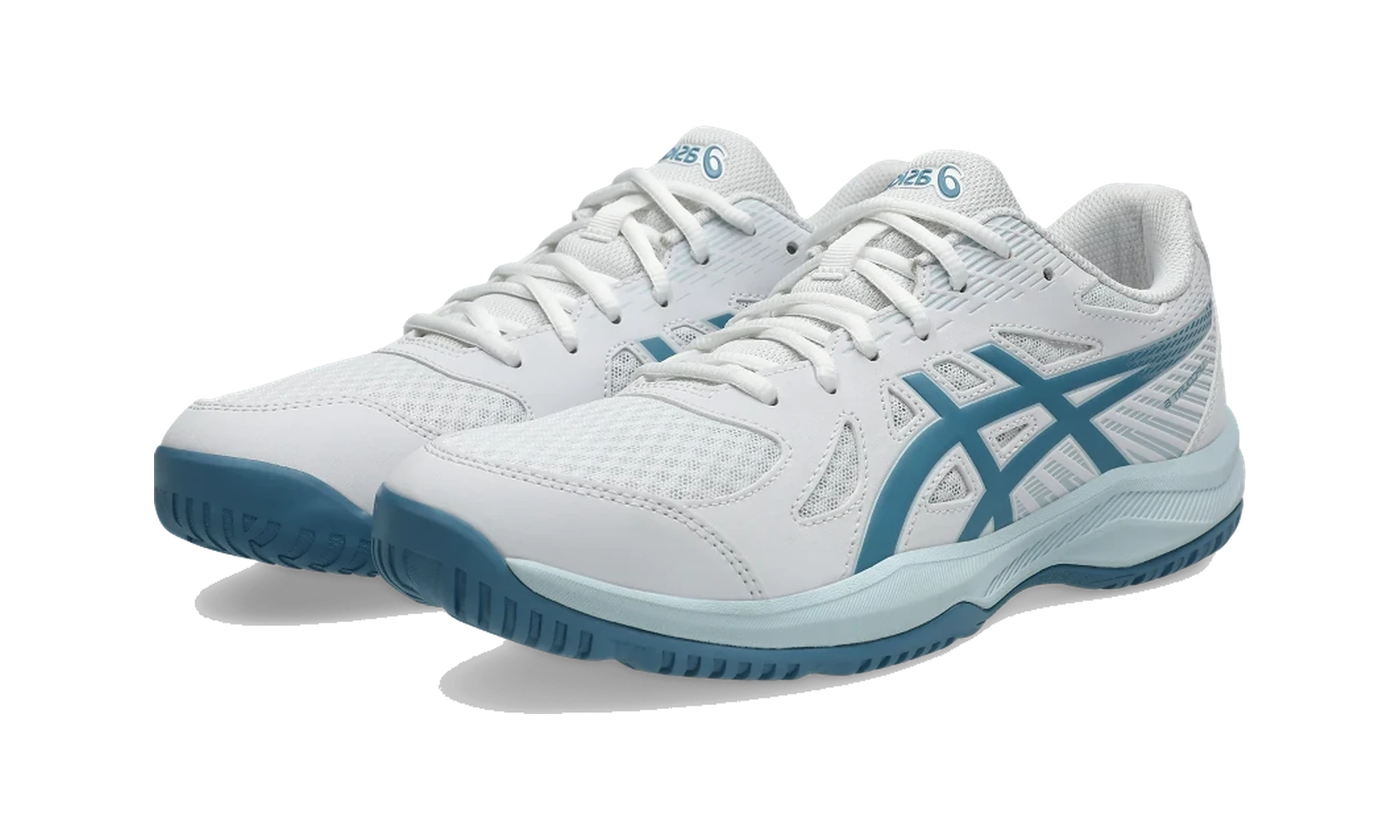 ASICS Upcourt 6 White Saba Blue