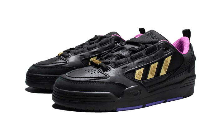 Adidas ADI2000 Yu-Gi-Oh! Yugi's World (without Sealed Dark Magician Promo Card), Core Black/Core Black/Purple Rush (H06442)