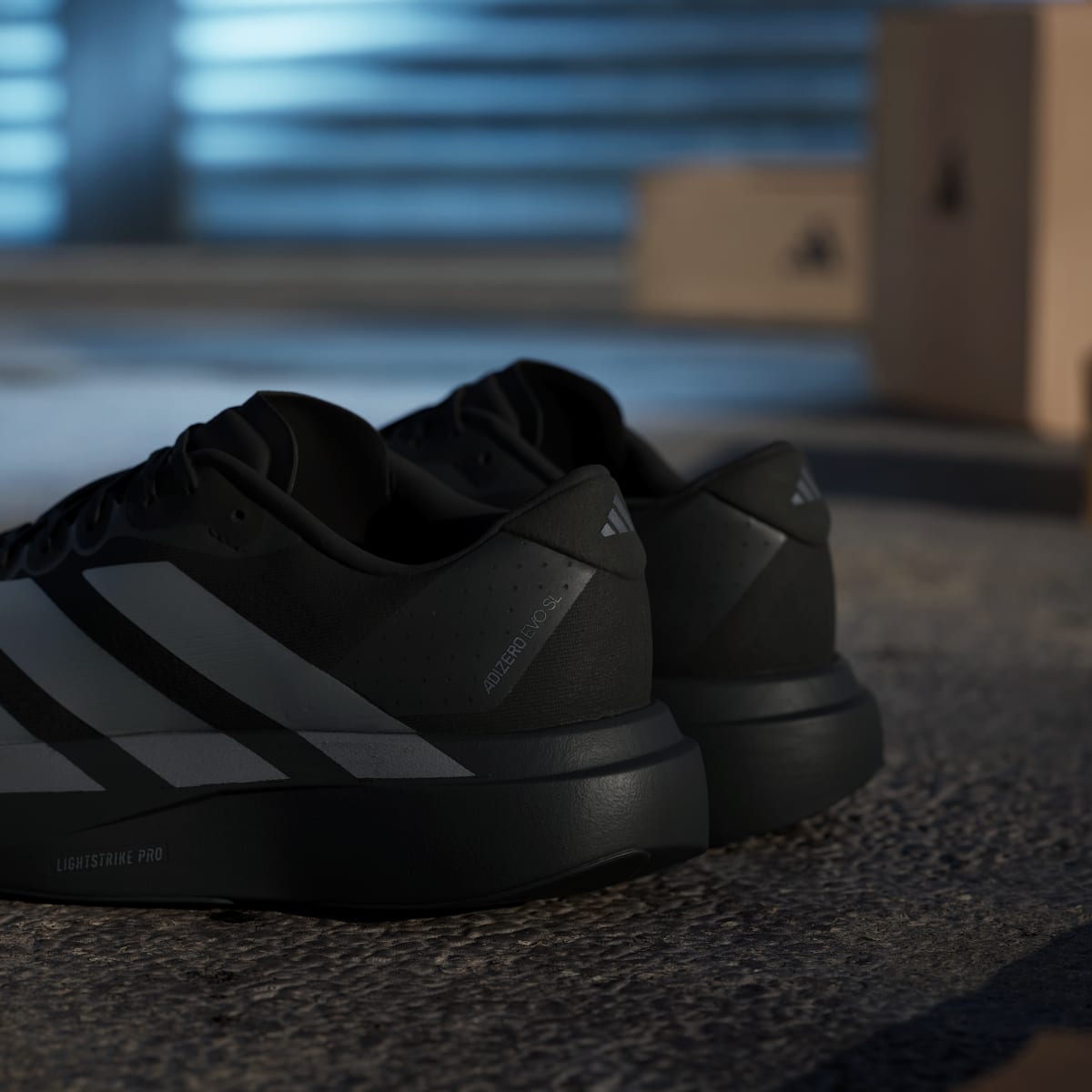 Adidas Adizero Evo SL Black Iron Metallic