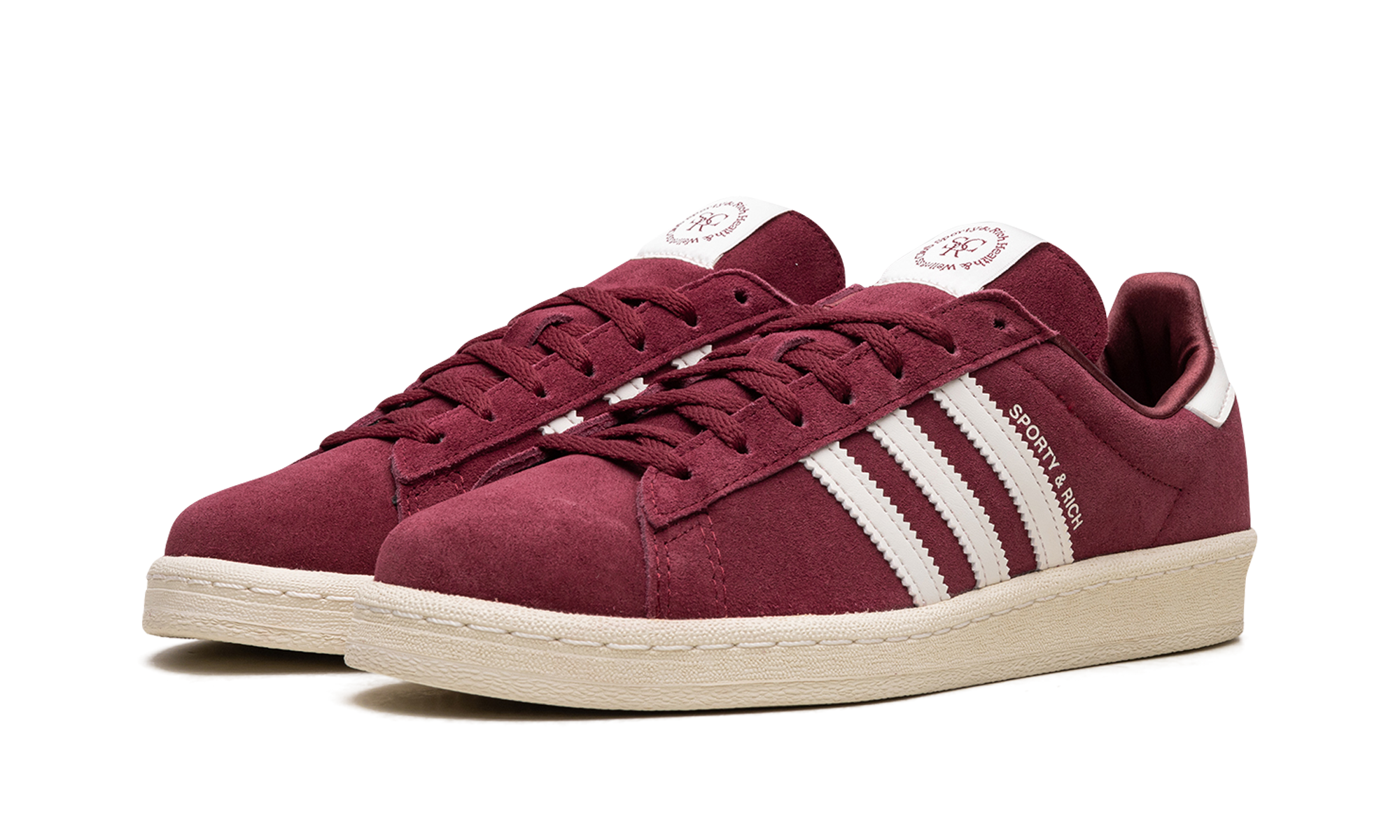 Adidas Campus 80s Sporty & Rich Merlot Cream
