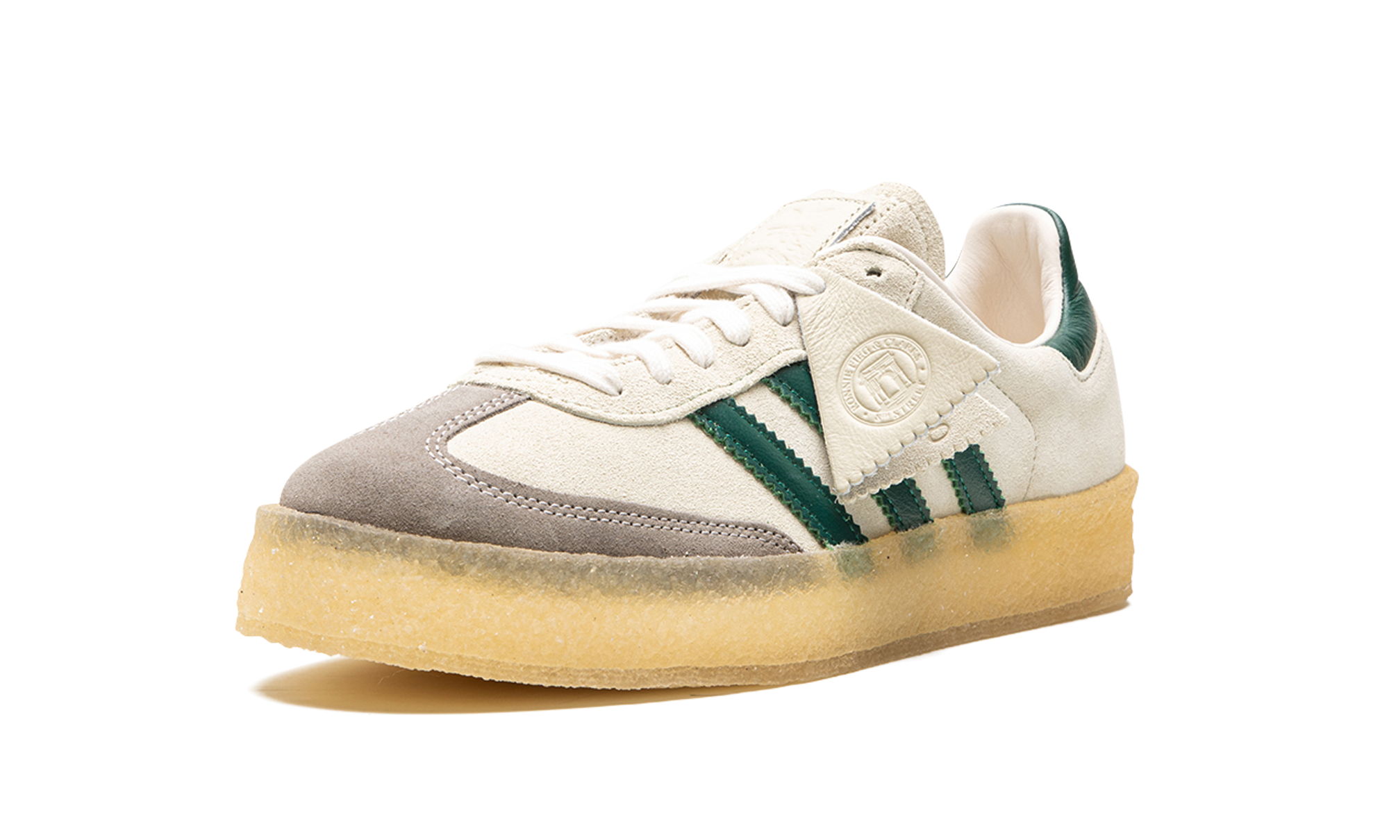 Adidas Clarks 8th Street Samba by Ronnie Fieg Chalk White Green