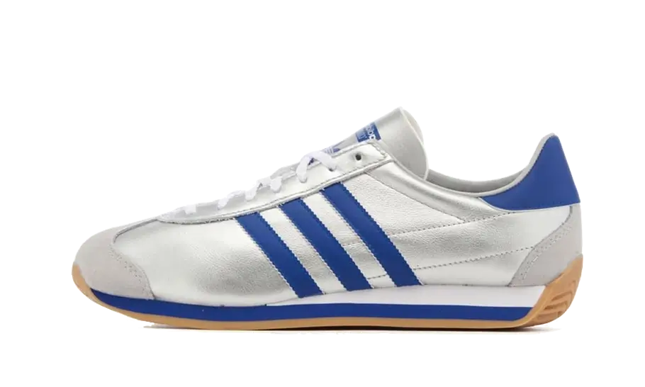 Adidas Country OG Matte Silver Bright Blue Cloud White, Matte Silver/Bright Blue/Cloud White (IE4230)