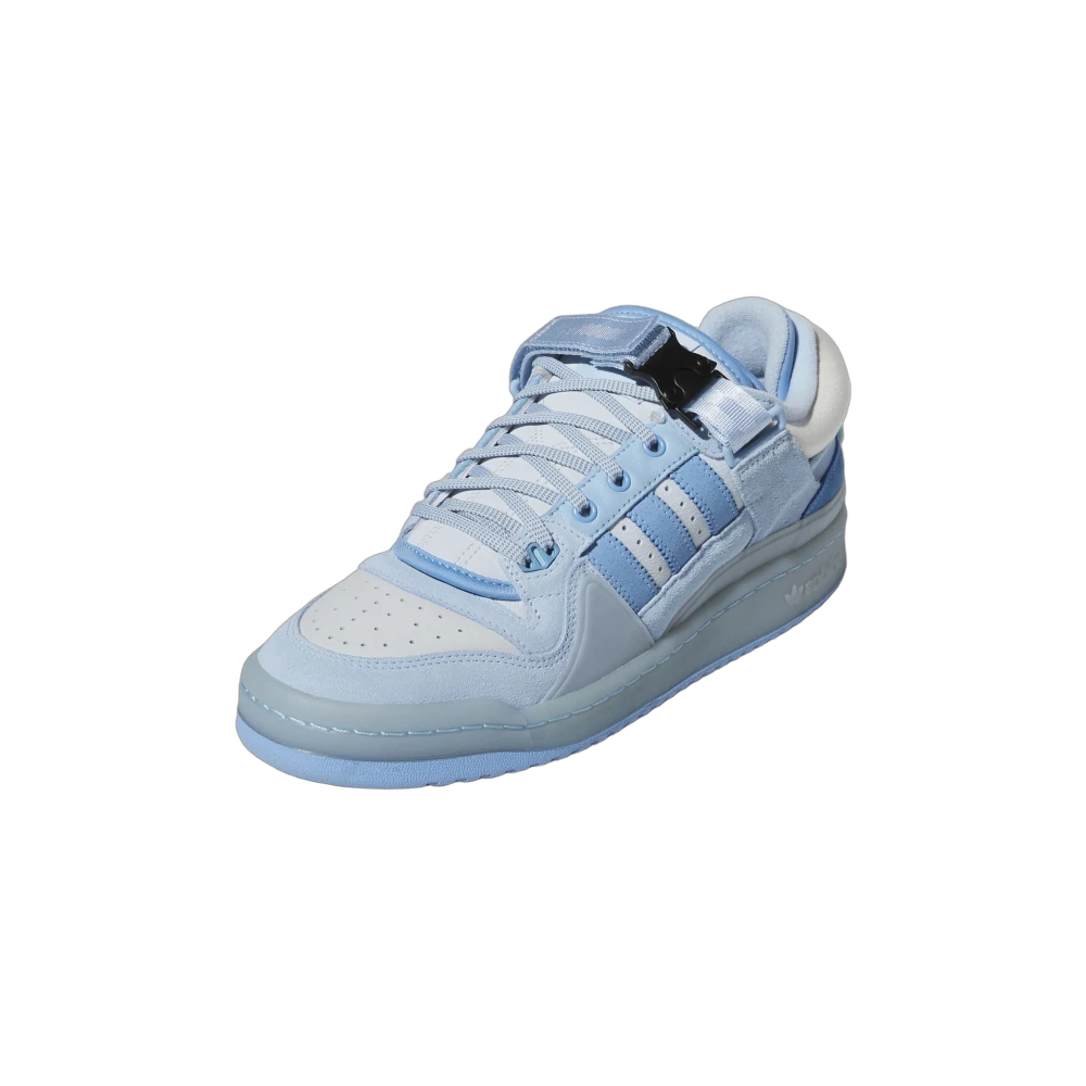 Adidas Forum Buckle Low Bad Bunny Blue Tint, Blue Tint/Blue Tint/Blue Tint (GY9693 / GY4900)
