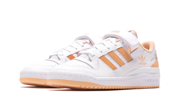 Adidas Forum Low White Pulse Amber, Cloud White/Pulse Amber/Orange Rush (GY5833)