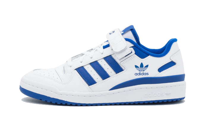 Adidas Forum Low White Royal Blue, Cloud White/Cloud White/Royal Blue (FY7756)