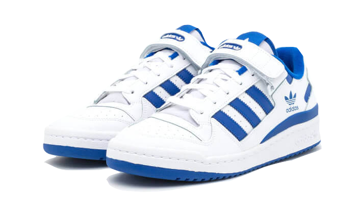 Adidas Forum Low White Royal Blue, Cloud White/Cloud White/Royal Blue (FY7756)
